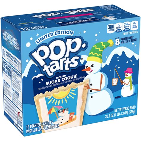 Pop Tarts Frosted Sugar Cookie (Christmas Limited Edition) | Poppin Candy