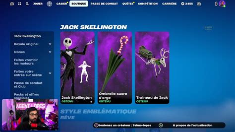 Boutique FORTNITE du 3 février item shop february 3 YouTube