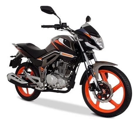 Moto Italika Fiera Grafito Naranja Meses Sin Intereses