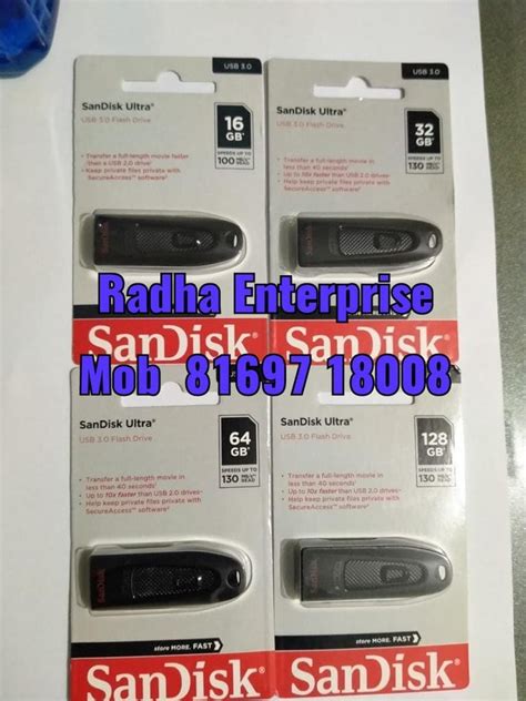 Sandisk Ultra 128 Gb Usb 3 0 Pen Drive At Rs 630 Piece SanDisk Pen