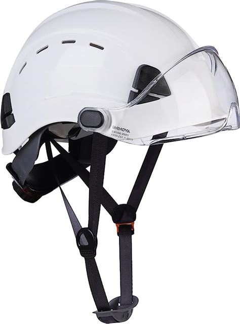 UNINOVA Casque de Chantier avec Visière EN397 Casque de Protection