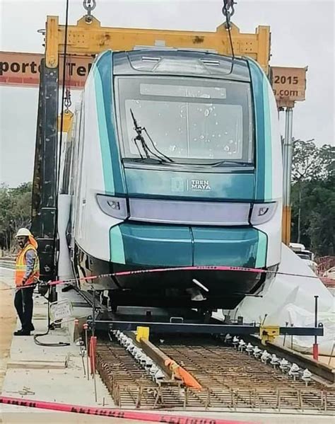 Llega Primer Vagón Del Tren Maya A Quintana Roo Video