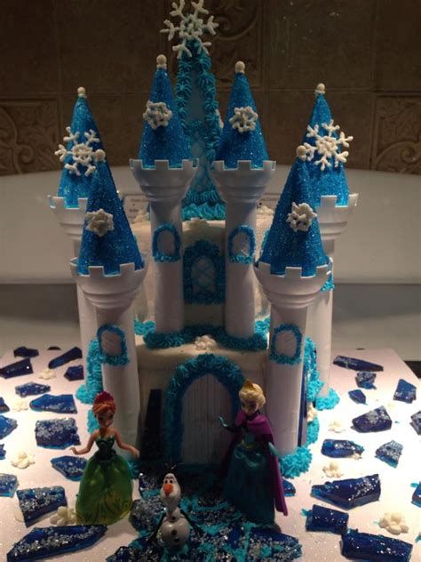 Frozen Castle - CakeCentral.com