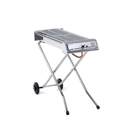 Gratar Barbecue Inox Alimentare Gaz Suprafata Grill 86x26 Cm 7 5 KW