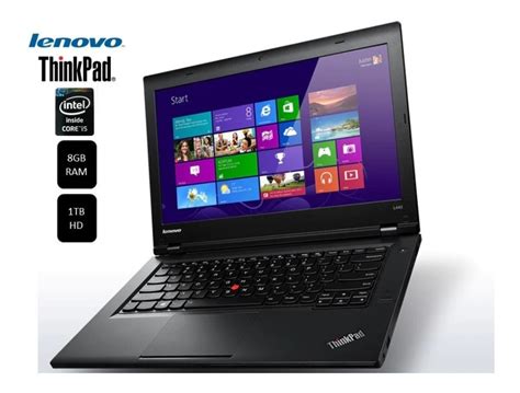 Notebook Lenovo Thinkpad L440 Core I5 8gb 1tb Parcelamento Sem Juros