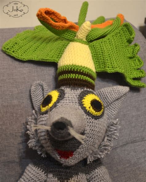 Król Julian (King Julien cuddly toy) 01/2015 | Joanna Kosiorek