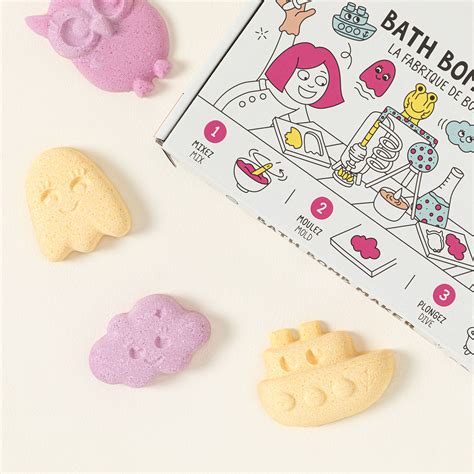 DIY Shaped Bath Bomb Kit | Kids Bath Fun | Uncommon Goods