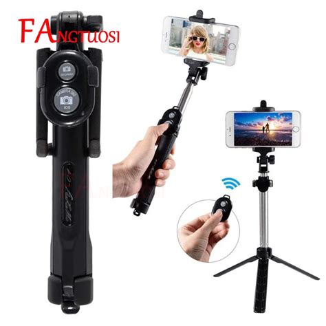 New 3 In 1 Wireless Bluetooth Selfie Stick Mini Selfie Tripod With