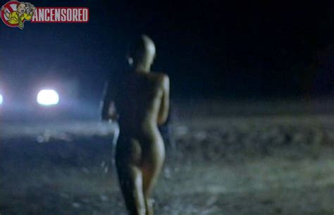 Naked Géraldine Voillat in Sombre