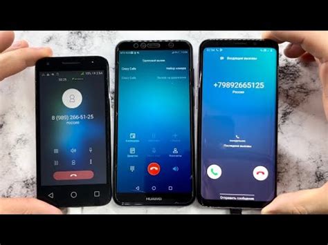 Alcatel Pixi 4027D Vs Huawei Y6 Vs Samsung Galaxy S9 Android Menu Demo