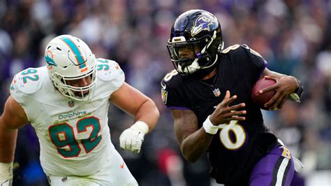 Lamar Jackson Named Afc Offensive Player Of The Week For Work Against Miami