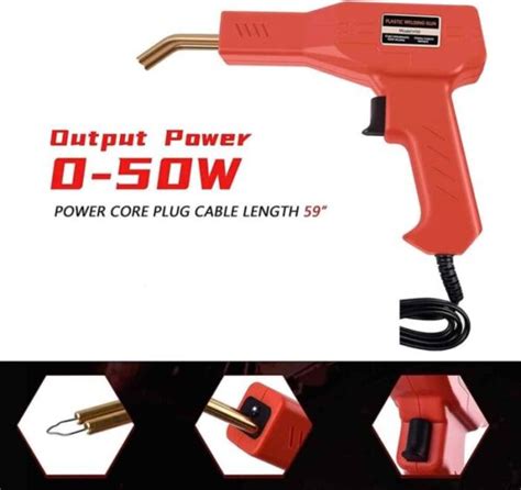 Auto Bumper Repair Kit Hot Stapler Plastic Welder Tool For Bumper Automods
