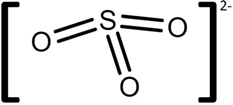 The sulfite ion, $\left[\mathrm{SO}_3\right]^{2-}$, has the | Quizlet