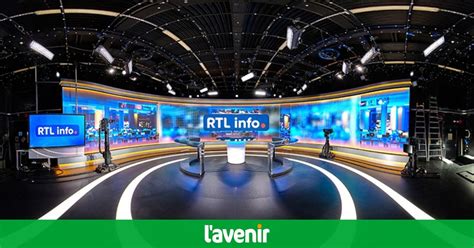 Le plateau JT de RTL fait peau neuve vidéos L Avenir