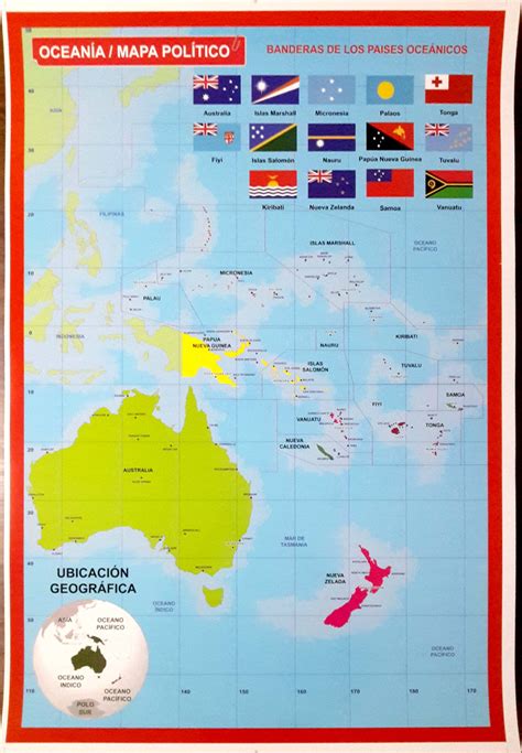 Oceania Mapa De Oceania Continentes Mapas Porn Sex Picture