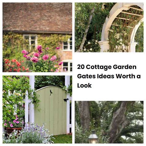 20 Cottage Garden Gates Ideas Worth a Look | SharonSable