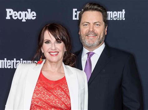 Nick Offerman and Megan Mullallys Relationship Timeline