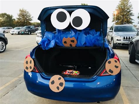 Cookie Monster Trunk Or Treat Truck Or Treat Trunk Or Treat Baby