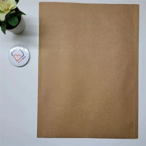 Brown Plain Kraft Paper Courier Bags For Packaging Capacity Kg At