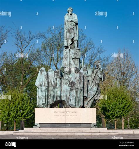 Monument To Stanislaw Wyspianski Hi Res Stock Photography And Images