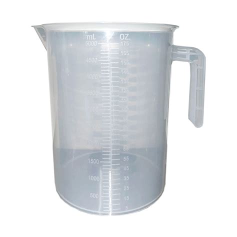 Plastic Measuring Cup 5000CC Bubble Showroom Le Fournisseur N1 Du