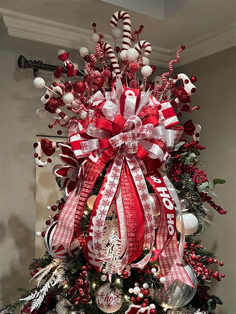 how to make a xmas bow for tree 8