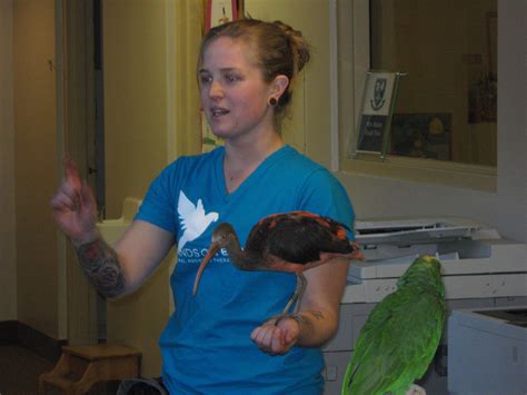 Live Animals Guest Speaker Erin Mills Campus Rotherglen