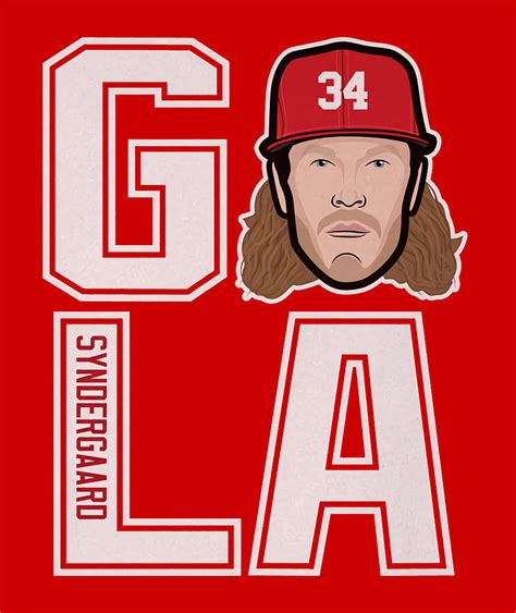 Noah Syndergaard Go La Digital Art By Kelvin Kent Fine Art America