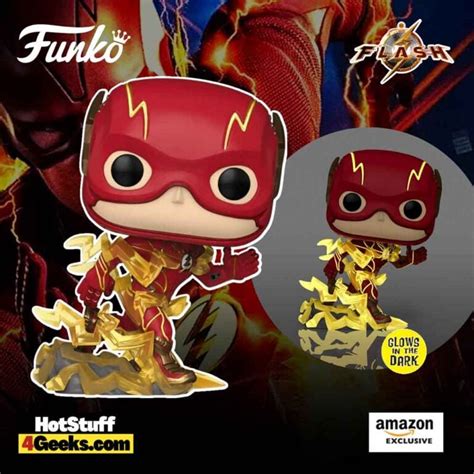 The Flash (2023): The Flash (Running) Glow Funko Pop! EXCL