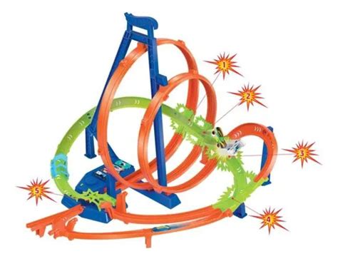 Hot Wheels Pista De Brinquedo Pica De Colis O Mattel Parcelamento