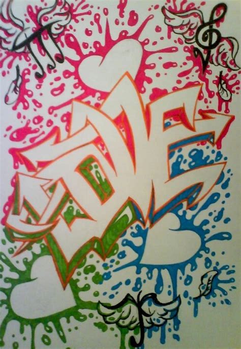 Love graffiti | Graffiti lettering, Graffiti drawing, Graffiti art letters