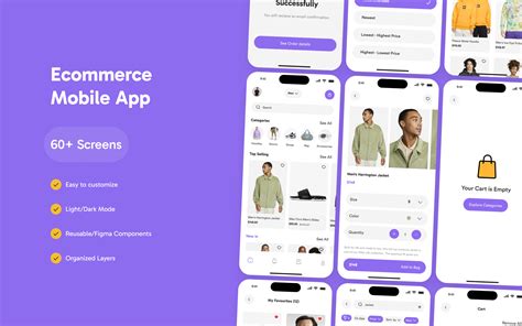 Ecommerce Mobile App Figma