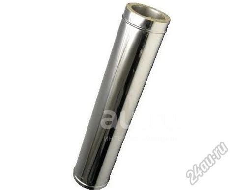 Дымоход, Сэндвич - труба "УМК" из нержавеющей стали (1 м) , d 150 х 250 ...