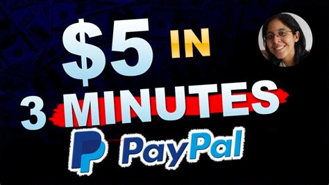 How To Earn 5 Dollars In 3 Minutes Online [easy Money Paypal Money