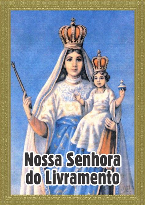 Santinho Nossa Senhora Do Livramento