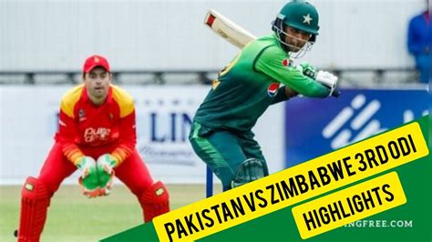 Zimbabwe Vs Pakistan Shaheens 3rd ODI Full HD Highlights 2023 Pak