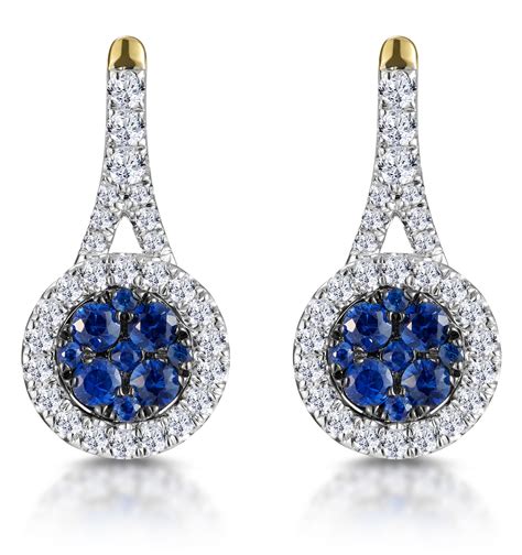 Sapphire Earrings TheDiamondStore Co Uk