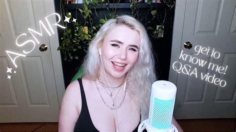 Asmr Get To Know Me Qanda Video Soft Spoken Rambling Rain Sounds