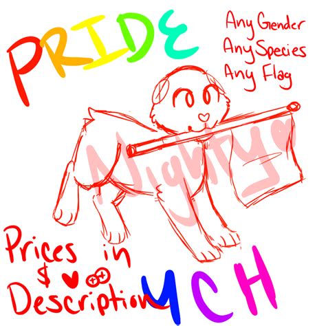 Pride Ych Open By Nightyxx On Deviantart