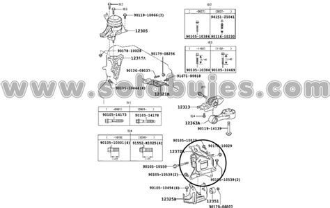 Soporte Motor Izquierdo Yaris Solobujes