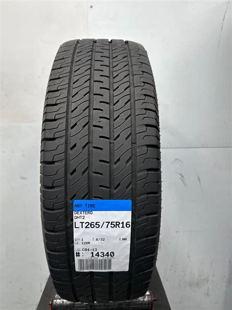 1 Dextero Dht2 Used Tire Lt26575r16 2657516 2657516 832 Ebay