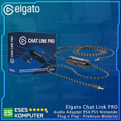 Jual Elgato Chat Link 4K PRO Audio Adapter PS4 PS5 Nintendo Switch