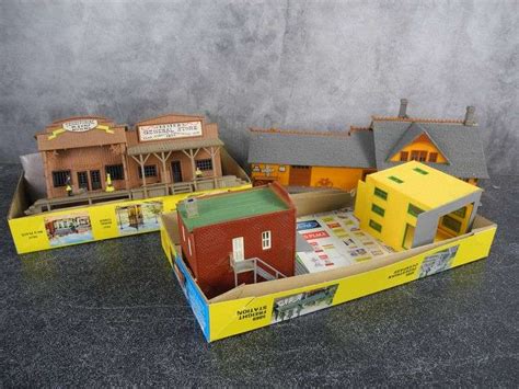 Lot of Assembled "HO" Scale Houses for Train Layout - GC5 Auctions