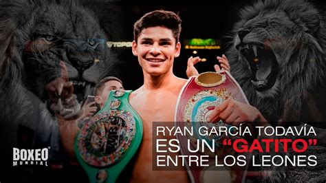 No No No Ryan Garcia Vs Gervonta Davis No Se Dar Este A O Como