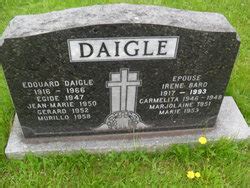 Murillo Daigle Inconnu M Morial Find A Grave