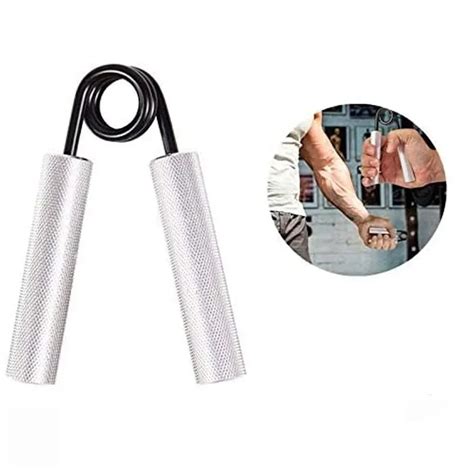 Aluminum Hand Grip Gym Fitness Finger Exerciser Arm Strength Trainer