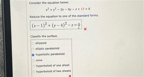 Solved Consider The Equation Below X Y X Y Z Reduce Chegg