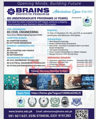 Brains Institute Peshawar