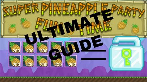 PINEAPPLE EVENT PROFIT GUIDE YouTube