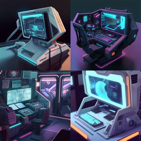 Sci Fi Futuristic Pc Monitor By Pickgameru On Deviantart